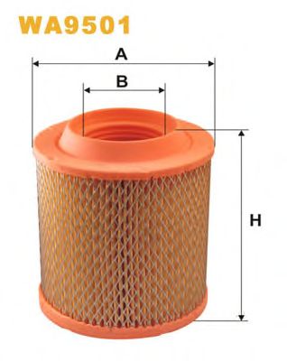 WIX FILTERS wa9501 -  Воздушный фильтр